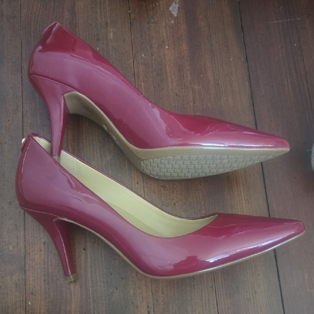 NEW Michael Kors Red Stiletto Heels